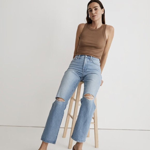 Madewell The Perfect Vintage Straight Jean - Picture 2 of 7